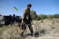 За сутки потерь среди украинских воинов в зоне АТО нет. Один получил ранение